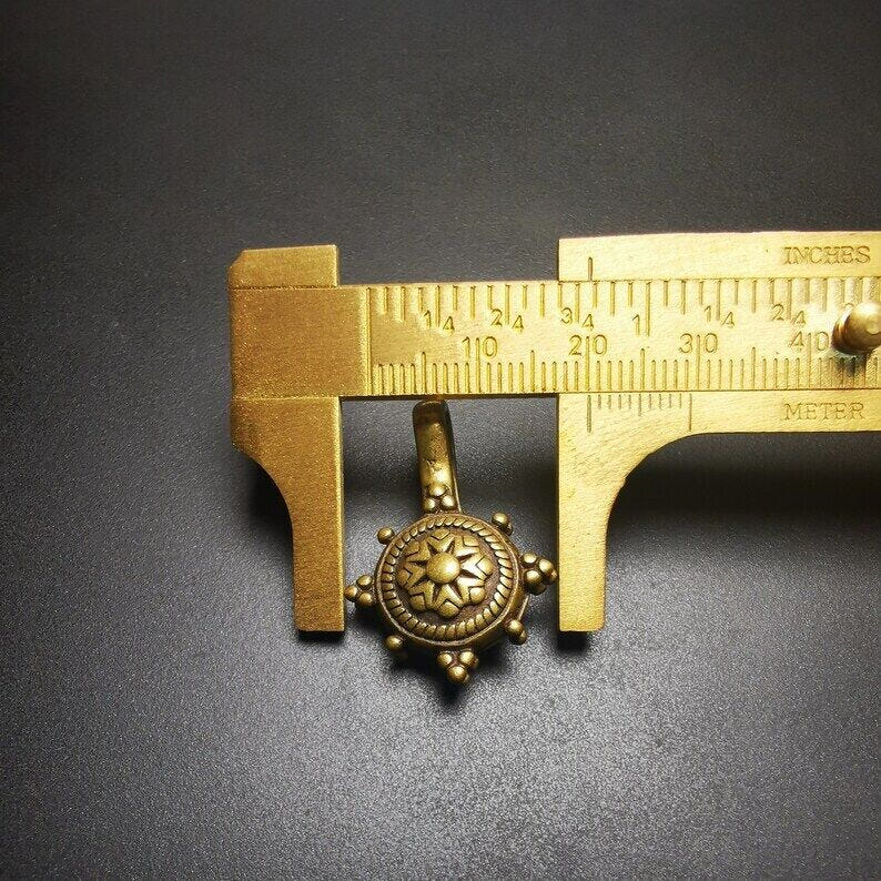 Mala Counter Clip,Bum Counter Clip 1.1" - Tibetan Buddhist mala beads, view 9