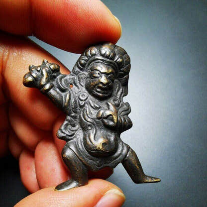 Buddhism Statue,Vajrapani Statue,Made of Thokcha - Tibetan Buddhist statue, view 5