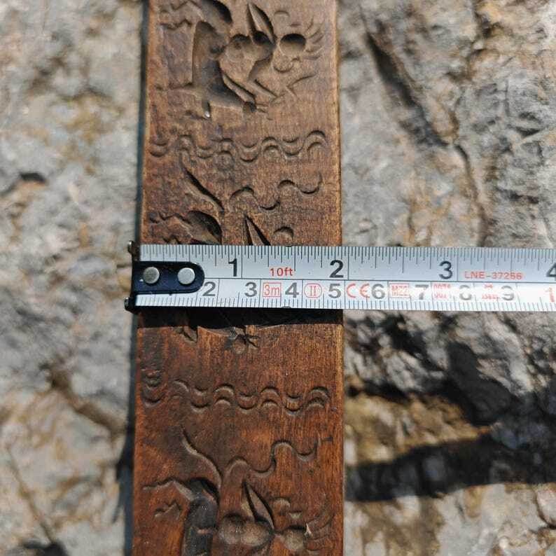 Zanpar Wooden Mold Stick - Tibetan Buddhist art, view 7