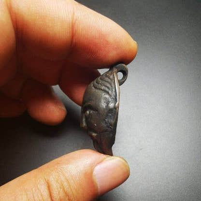 Buddhist Amulet,Shri Devi Amulet,Drashi Lhamo Pendant - Tibetan Buddhist amulet, view 7