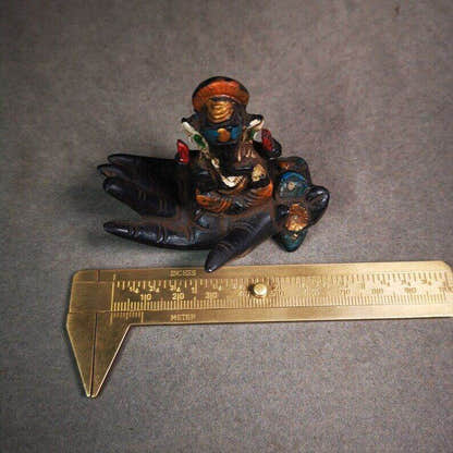 Statue,Ganesha Statue,Elephant God,Ganapati,Vinayaka - Tibetan Buddhist statue, view 8