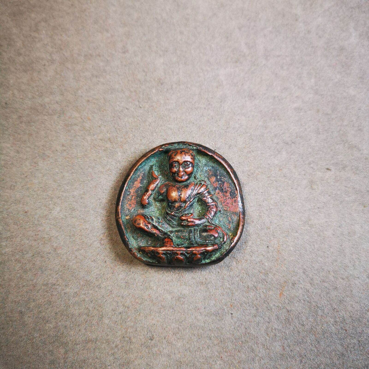 Jetsun Milarepa Statue - Tibetan Buddhist statue, view 6