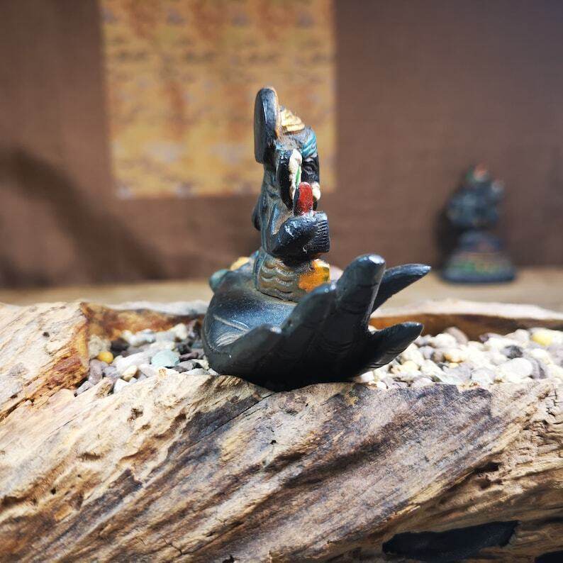 Statue,Ganesha Statue,Elephant God,Ganapati,Vinayaka - Tibetan Buddhist statue, close-up detail