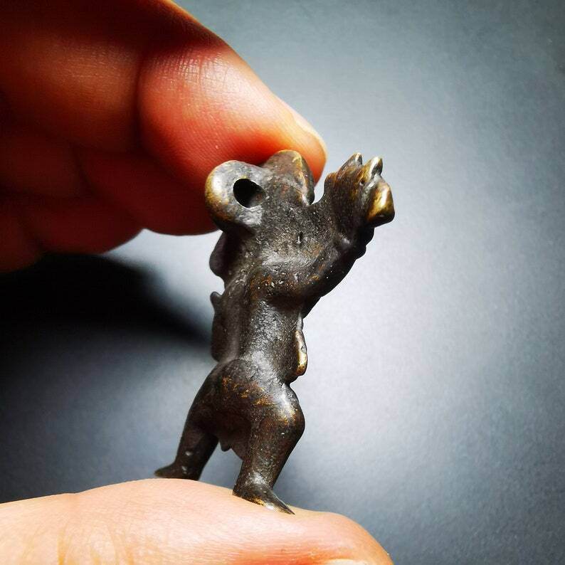 Buddhism Statue,Vajrapani Statue,Made of Thokcha - Tibetan Buddhist statue, view 6