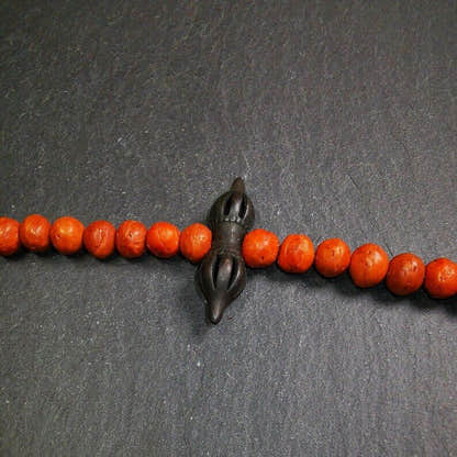 Vintage Vajra Dorje Amulet,1.5" - Tibetan Buddhist amulet, view 6