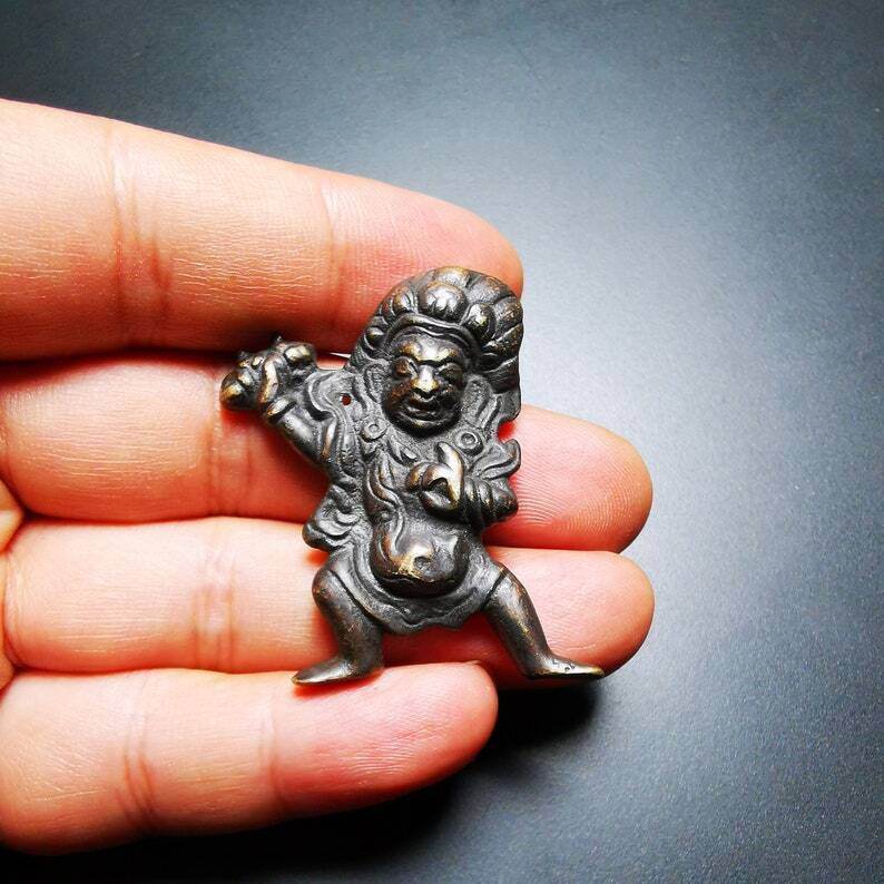 Buddhism Statue,Vajrapani Statue,Made of Thokcha - Tibetan Buddhist statue, view 8