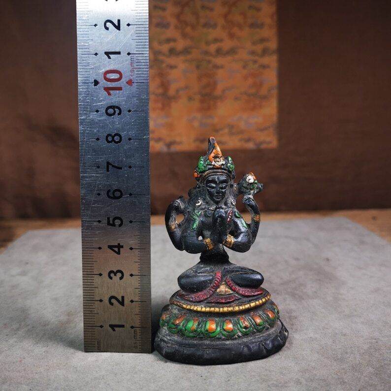 Tibetan Buddha Statue,Chenrezig,Padmapani, Avalokitesvara - Tibetan Buddhist statue, view 8