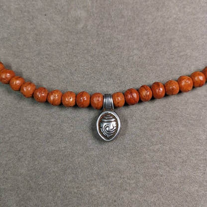 Mala Counter Clip for Prayer Beads 0.95" - Tibetan Buddhist mala beads, view 4