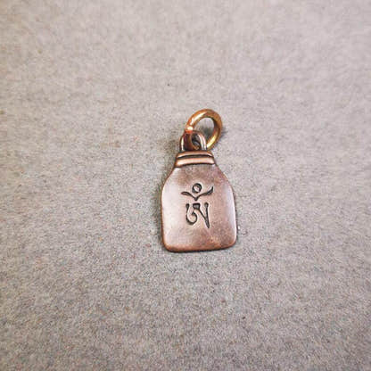 Mala Pendant,Vajrapani Amulet for Prayer Beads - Tibetan Buddhist mala beads, view 6