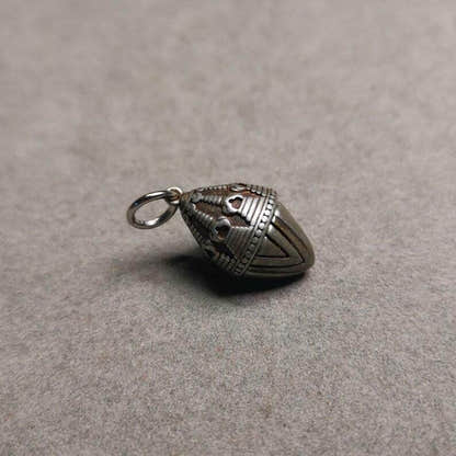 Mala Pendant,Niangla Tsa Tsa Stupa Gau Shrine Amulet - Tibetan Buddhist mala beads, view 7