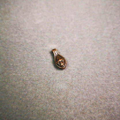 Vajra Bell Bum Counter Clip - Tibetan Buddhist vajra, size reference