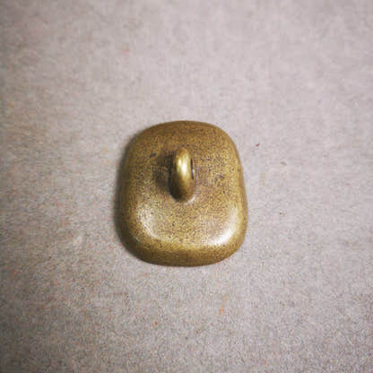 Old Style Lotus Hand Avalokiteshvara Tsa Tsa Mold - Tibetan tsa tsa mold, close-up detail