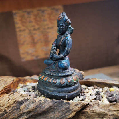 Statue,Amitayus,Buddha of Longevity,80 Years - Tibetan Buddhist statue, view 5