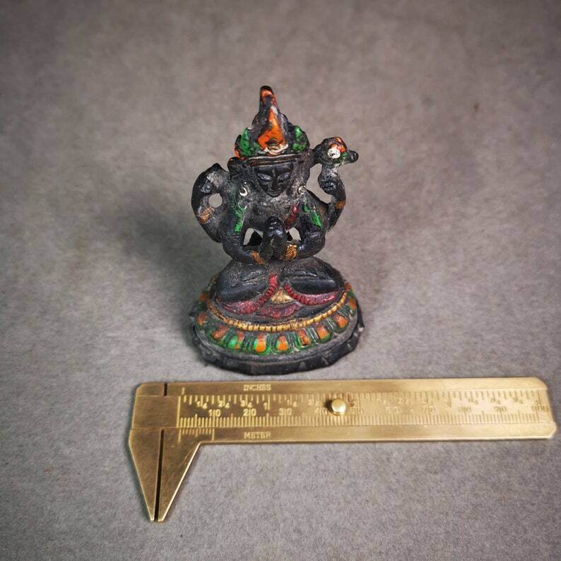 Tibetan Buddha Statue,Chenrezig,Padmapani, Avalokitesvara - Tibetan Buddhist statue, view 9