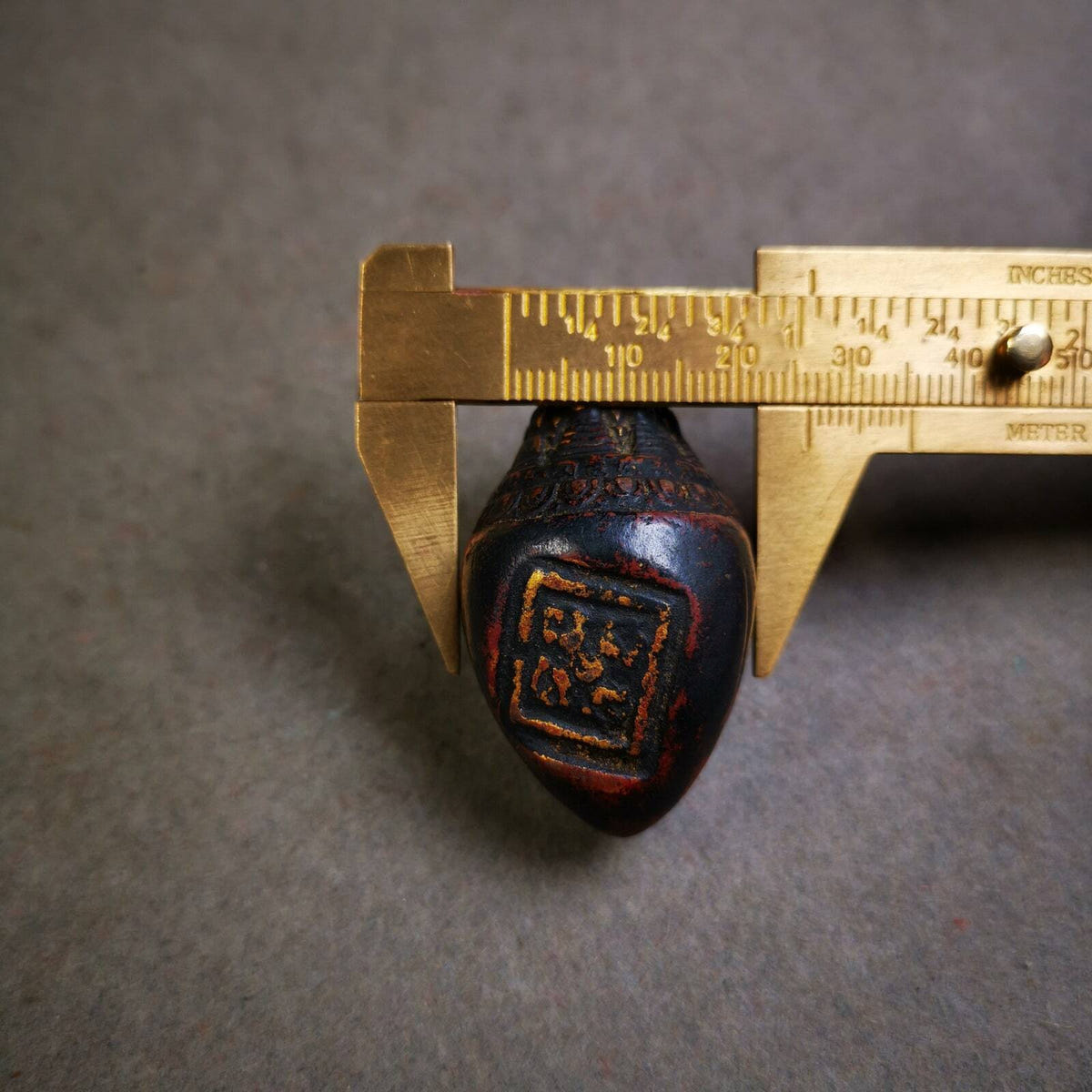 Niang La Tsa Tsa Statue Amulet 1.89" - Tibetan Buddhist amulet, view 9