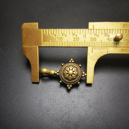 Mala Counter Clip,Bum Counter Clip 1.1" - Tibetan Buddhist mala beads, view 10