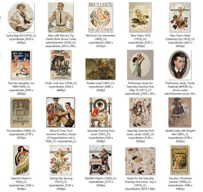 57 Painting Images by J.C. Leyendecker American, 1874 - 1951 - Tibetan Buddhist thangka, detailed view