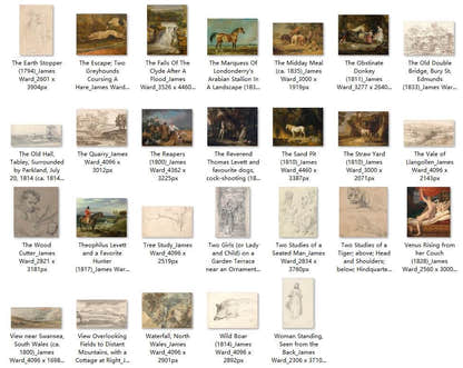 194 Painting Images by James Ward English, 1769-1859 - Tibetan Buddhist thangka, view 7