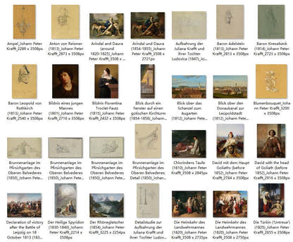 197 Painting Images by Johann Peter Krafft Austrian, 1780 - 1856 - Tibetan Buddhist thangka, front view