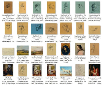 197 Painting Images by Johann Peter Krafft Austrian, 1780 - 1856 - Tibetan Buddhist thangka, view 4