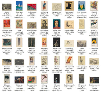 820 Painting Images by Karl Wiener Austrian, 1901-1949 - Tibetan Buddhist thangka, view 17