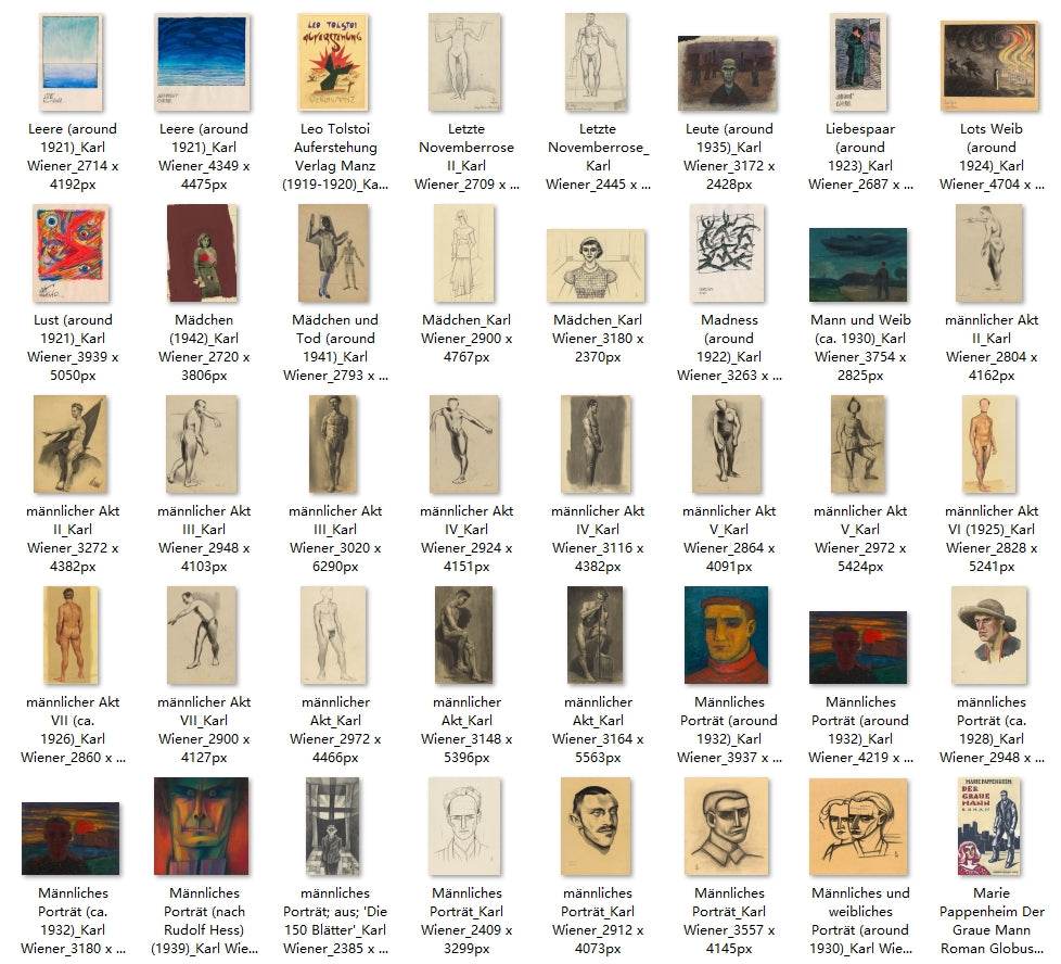 820 Painting Images by Karl Wiener Austrian, 1901-1949 - Tibetan Buddhist thangka, view 9