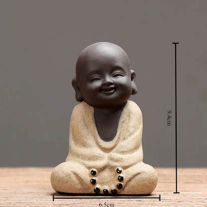 Purple Sand Meditation Buddha Statues - Tibetan Buddhist statue, view 10