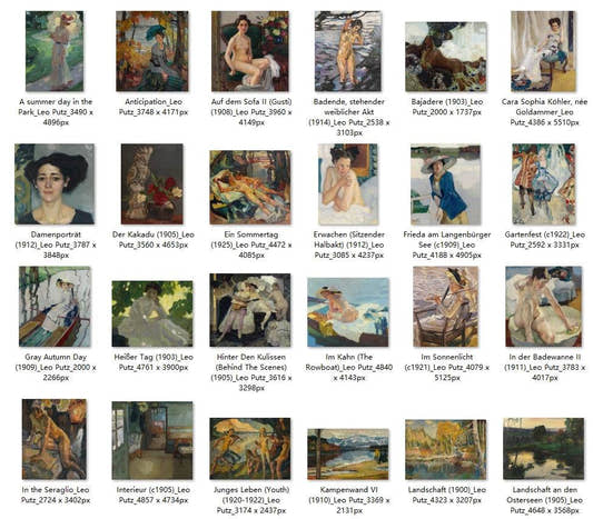48 Painting Images by Leo Putz German, 1869–1940 - Tibetan Buddhist thangka, front view