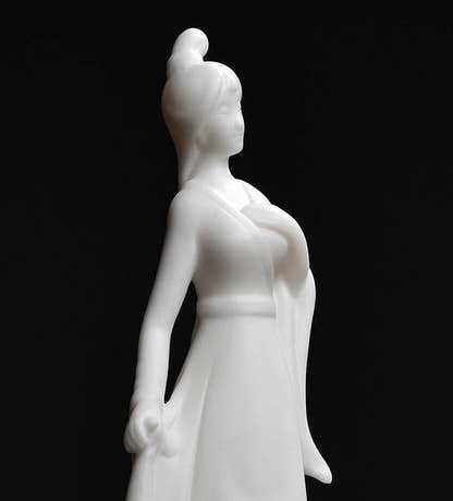 Ceramic Ornaments - Tibetan Buddhist statue, detailed view