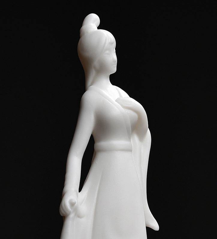 Ceramic Ornaments - Tibetan Buddhist statue, detailed view