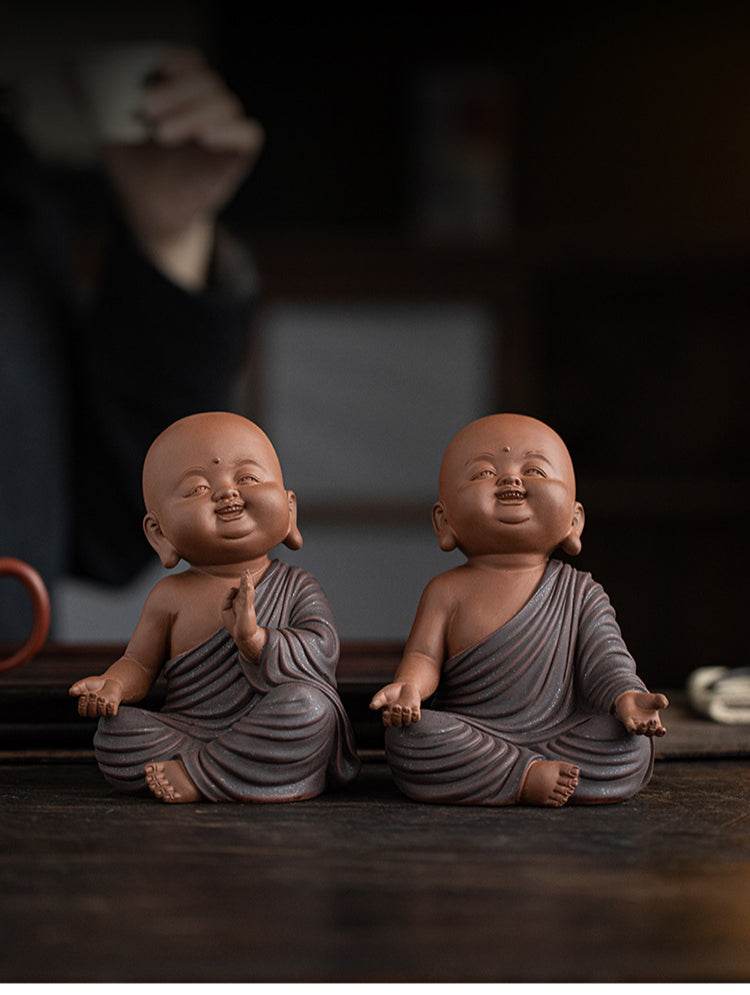 Purple Sand Meditation Buddha Statue - Tibetan Buddhist statue, view 13