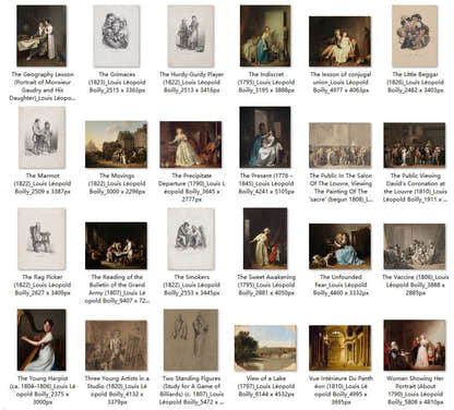 96 Painting Images by Louis Léopold Boilly French, 1761-1845 - Tibetan Buddhist thangka, view 4