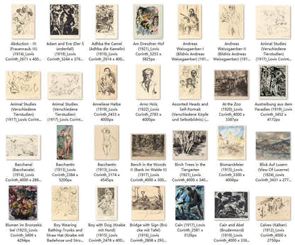 247 Painting Images by Lovis Corinth German, 1858-1925 - Tibetan Buddhist thangka, front view