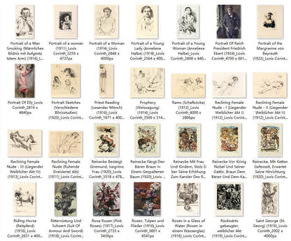 247 Painting Images by Lovis Corinth German, 1858-1925 - Tibetan Buddhist thangka, view 6