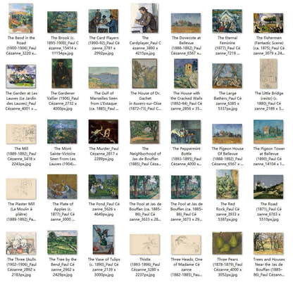 265 Painting Images by Paul Cézanne French, 1839-1906 - Tibetan Buddhist thangka, view 7