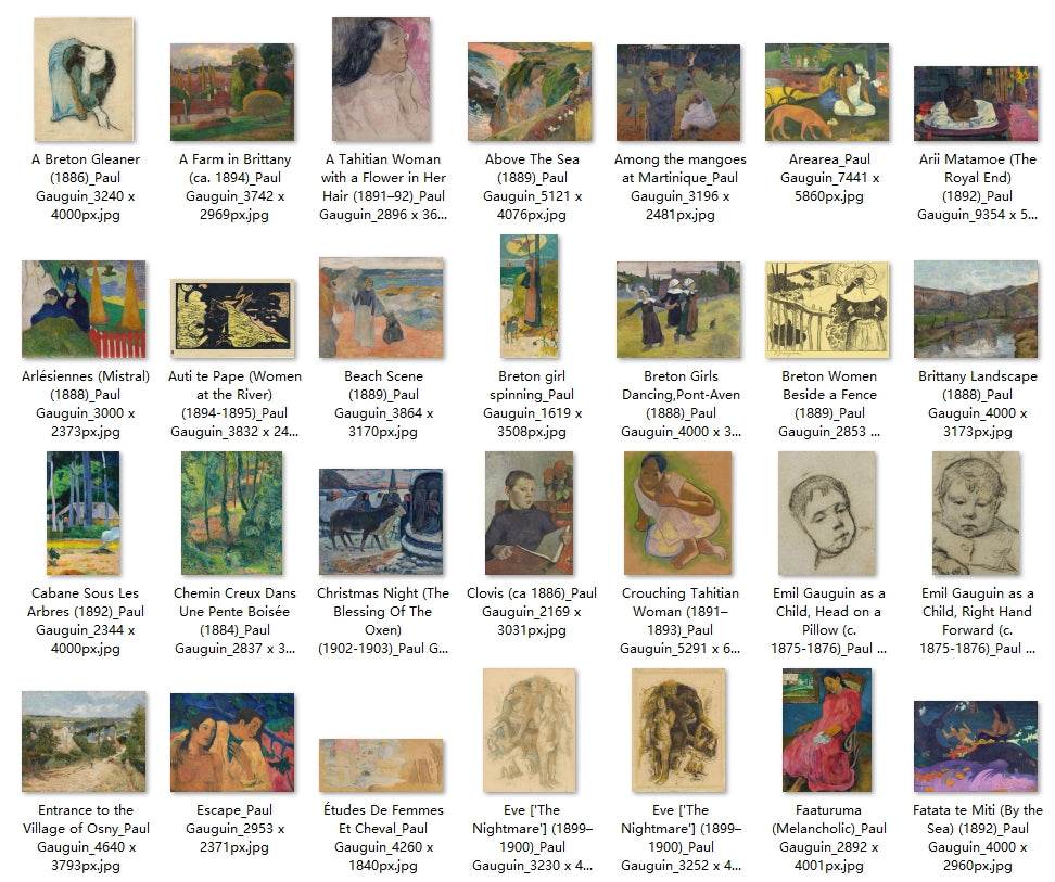 139 Painting Images by Paul Gauguin French, 1848-1903 - Tibetan Buddhist thangka, front view