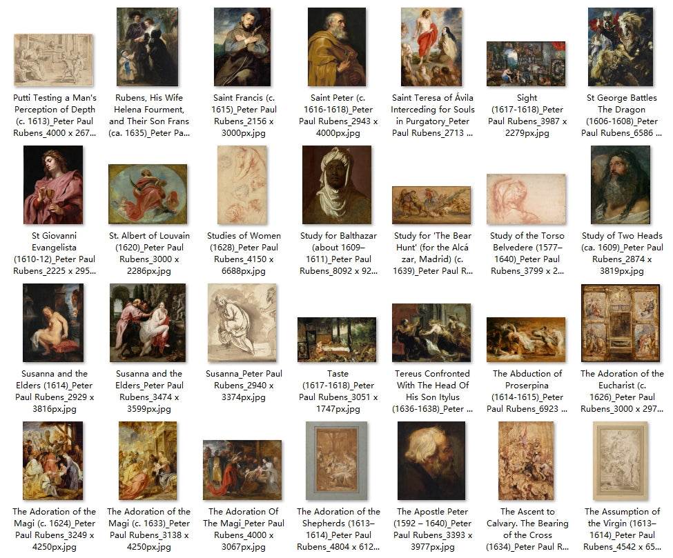 179 Painting Images by Peter Paul Rubens Flemish, 1577-1640 - Tibetan Buddhist thangka, view 4