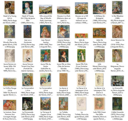 438 Painting Images by Pierre-Auguste Renoir French, 1841-1919 - Tibetan Buddhist thangka, view 5