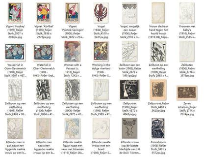 202 Painting Images by Reijer Stolk Dutch, 1896 - 1945 - Tibetan Buddhist thangka, view 6