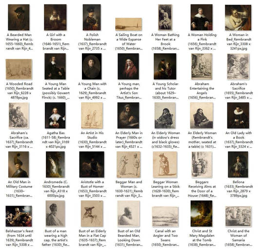 268 Painting Images by Rembrandt van Rijn Dutch, 1606-1669 - Tibetan Buddhist thangka, front view