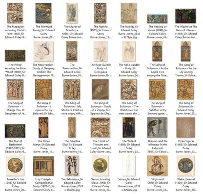 216 Painting Images by Sir Edward Coley Burne-Jones English, 1833 – 1898 - Tibetan Buddhist thangka, view 6