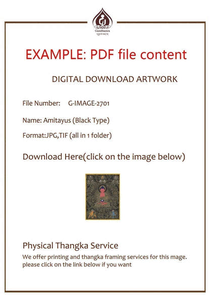 Legden Mahakala Image - Tibetan thangka painting, view 6