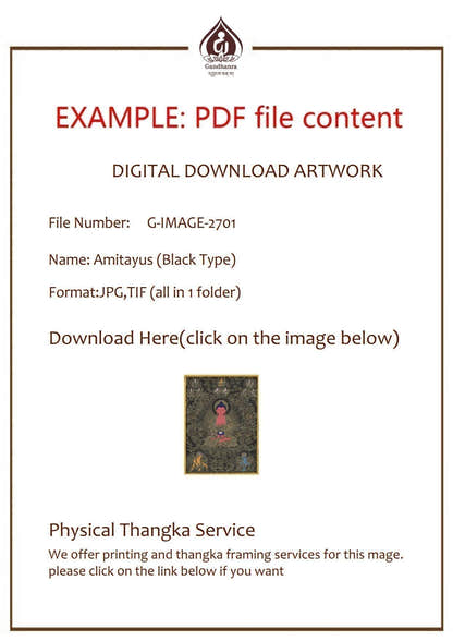 Vairocana \ Mahavairocana Image - Tibetan thangka painting, view 6