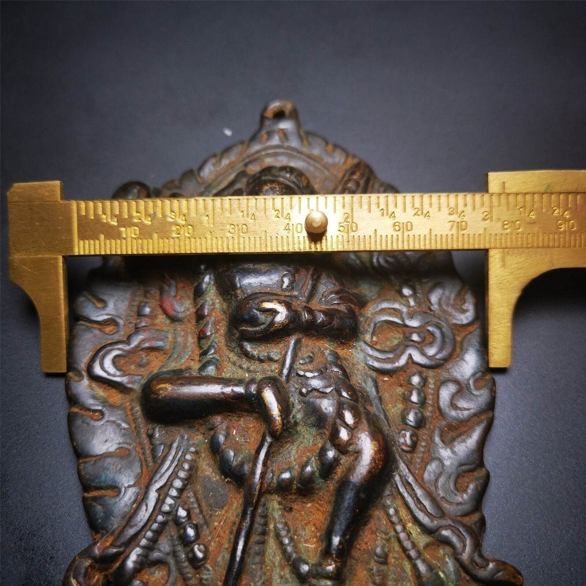 Statue,Troma Nagmo,krodikali - Tibetan Buddhist statue, view 8