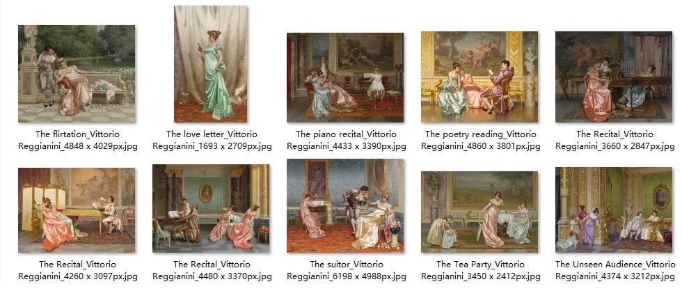 25 Painting Images by Vittorio Reggianini Italian, 1858-1938 - Tibetan Buddhist thangka, detailed view