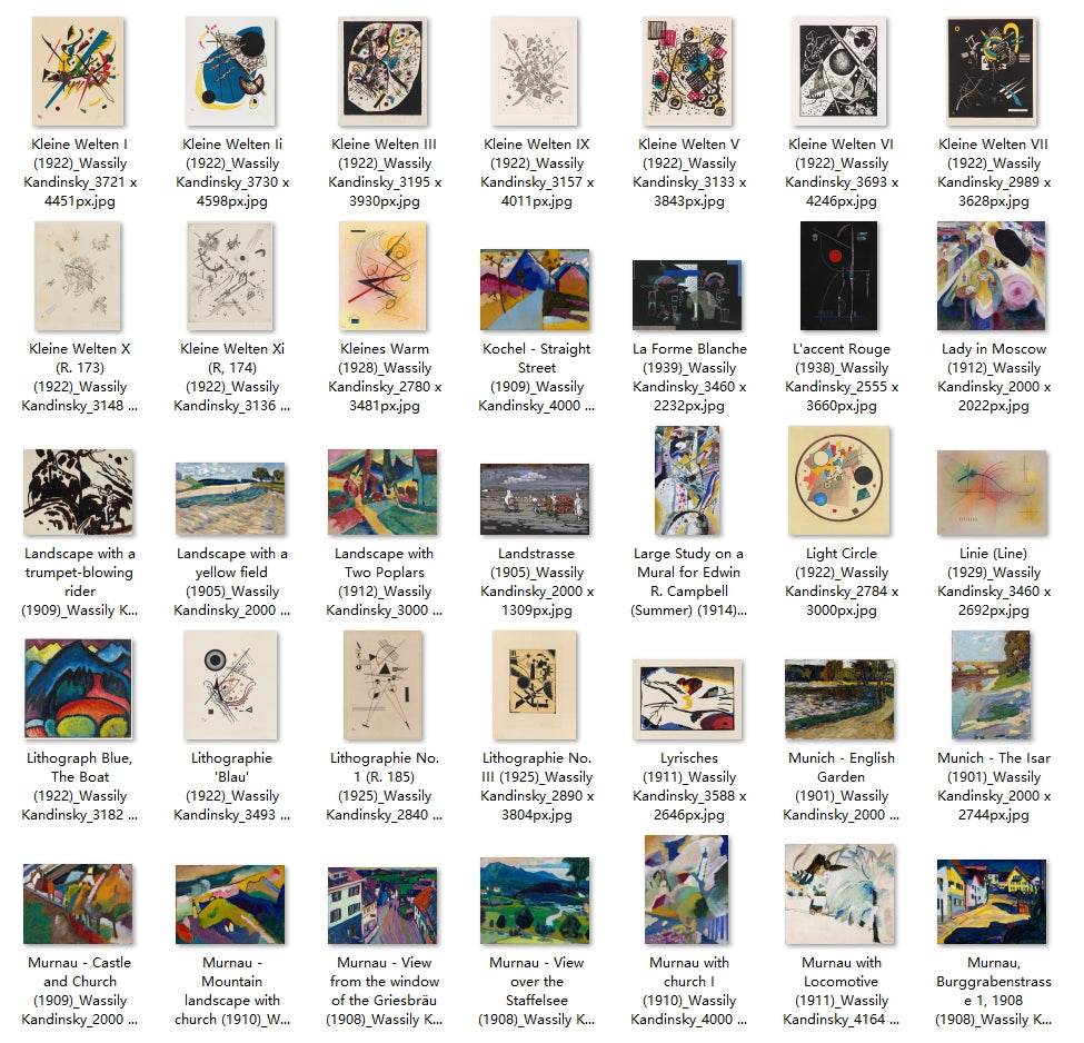 210 Painting Images by Wassily Kandinsky Russian, 1866 - 1944 - Tibetan Buddhist thangka, view 4