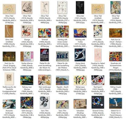 210 Painting Images by Wassily Kandinsky Russian, 1866 - 1944 - Tibetan Buddhist thangka, view 5