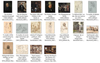 102 Painting Images by Wilhelm Marstrand Danish, 1810-1873 - Tibetan Buddhist thangka, view 4