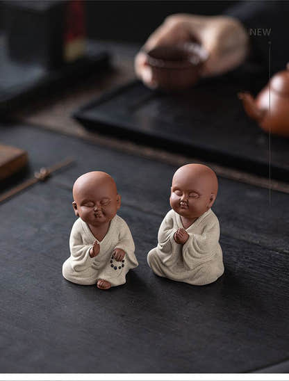 Purple Sand Meditation Buddha Statues - Tibetan Buddhist statue, view 22