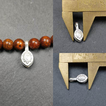 Silver Bead Counter Clips - Tibetan Buddhist art, view 11